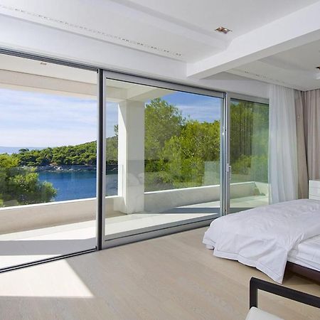 Luxury Seafront Villa My Dream With Private Pool, Jacuzzi And Staff At The Beach On Brac Island - Sumartin Selca  Esterno foto