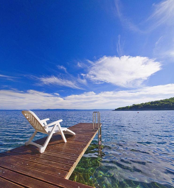 Luxury Seafront Villa My Dream With Private Pool, Jacuzzi And Staff At The Beach On Brac Island - Sumartin Selca  Esterno foto